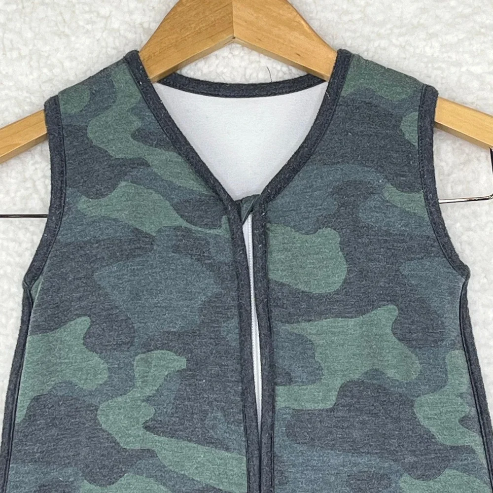 Copper Pearl Baby Sleep Bag 0-6 Months Green Camo Wearable Blanket Zipper Sack